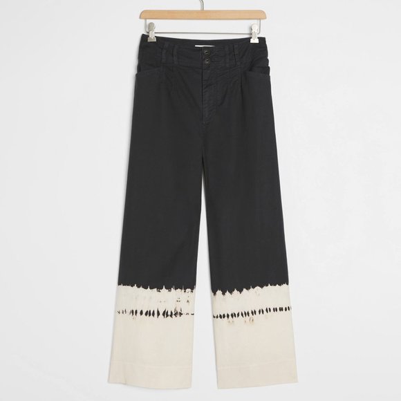 Anthropologie Fatima Dip-Dyed Wide-Leg Pants - Picture 2 of 5